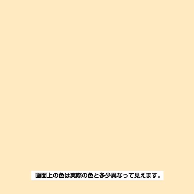カンペハピオ(Kanpe Hapio) ペンキ 塗料 水性 2分つや 室内かべ用 シックハウス対応 防カビ剤入り 室内かべ用塗料 アイボリー 7L 日本製 の通販は