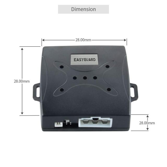 EASYGUARD Ec004 スマート Rfid 車の警報 システム プッシュ エンジン スタート ボタン と キーレス ゴーシステム ほとんどのDc12V車に適_5