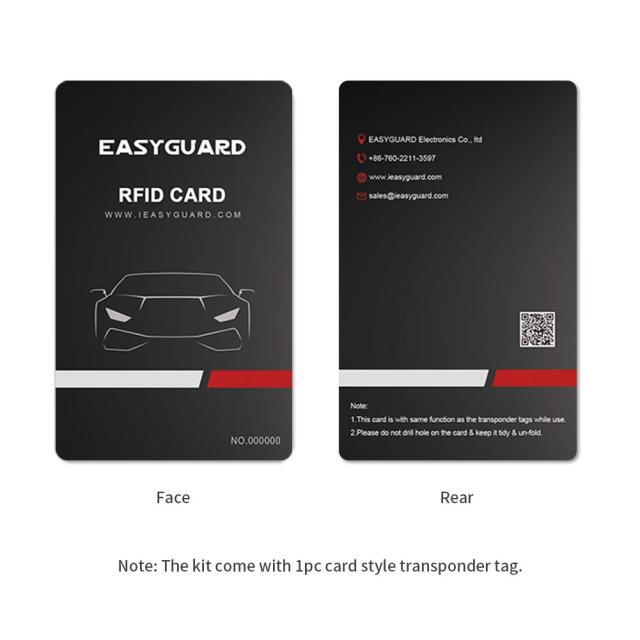 EASYGUARD Ec004 スマート Rfid 車の警報 システム プッシュ エンジン スタート ボタン と キーレス ゴーシステム ほとんどのDc12V車に適_7
