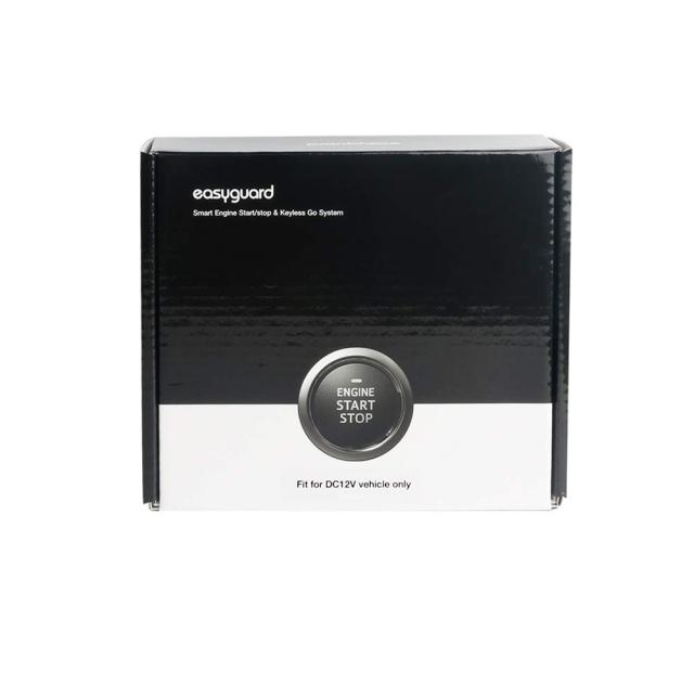 EASYGUARD Ec004 スマート Rfid 車の警報 システム プッシュ エンジン スタート ボタン と キーレス ゴーシステム ほとんどのDc12V車に適_8