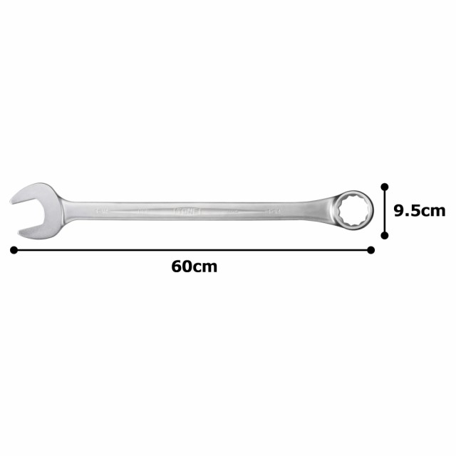 トネ(TONE) コンビネーションスパナ CSB-56 二面幅1-3/4inch インチの