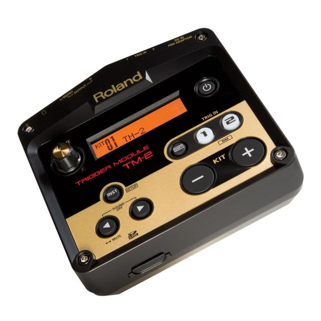 Roland ローランド トリガーモジュール TM-2 音源モジュール ライブ/練習用に最適 ハイブリッドドラム SDカード対応 電池駆動対応 2トリ_7