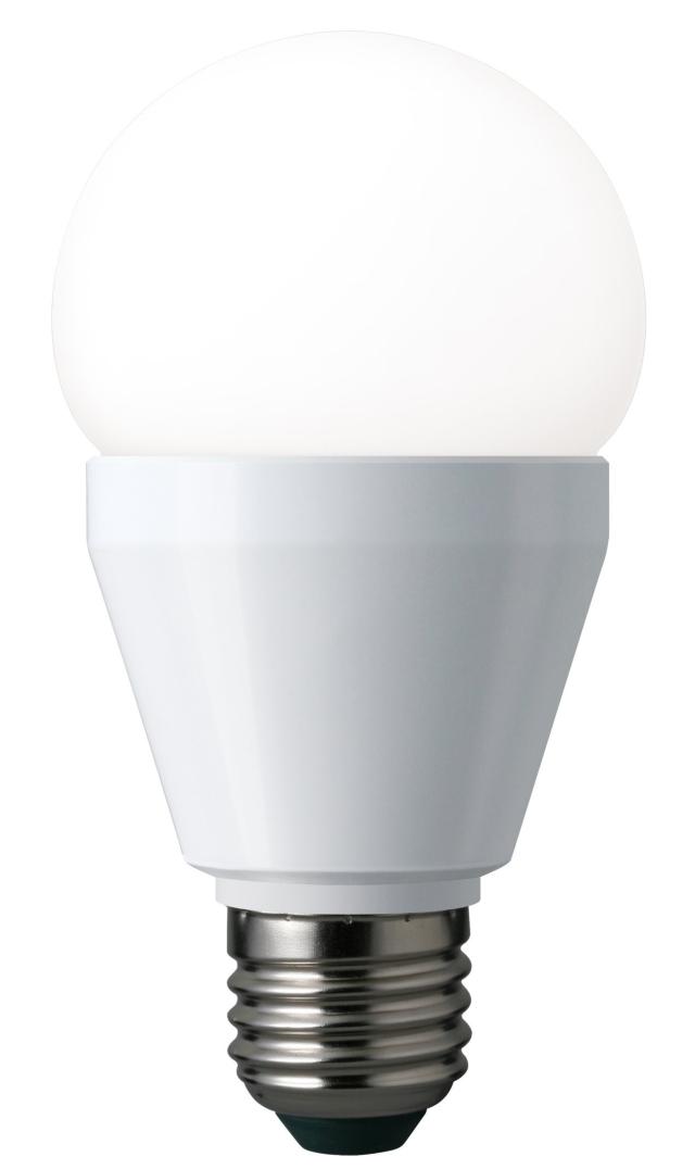 パナソニック LED電球 口金直径26mm 電球60W形相当 昼光色相当(9.0W)/電球色相当(6.6W) 一般電球・光色切替えタイプ 浴室向け 密閉形器具