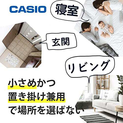 CASIO(カシオ) 掛け時計 電波 ブラウン 直径24cm アナログ 木枠 夜間秒針停止 置き掛け兼用 IQ-880J-5JFの通販はau PAY  マーケット - 秋田 なまはげパンチ！ au PAY マーケット店 | au PAY マーケット－通販サイト