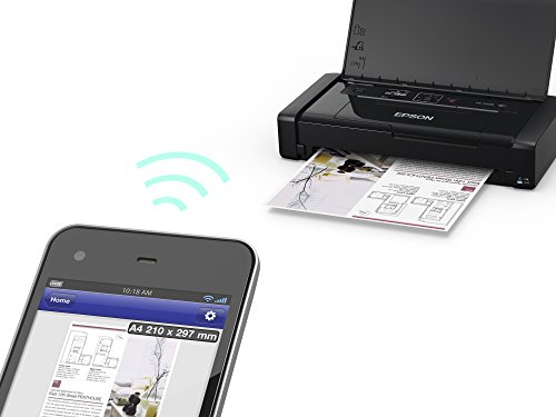EPSON A4モバイルインクジェットプリンター PX-S05B ブラック 無線 