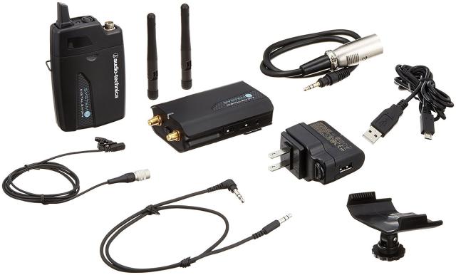 オーディオテクニカ ラベリアマイクロホンカメラマウントシステム ATW