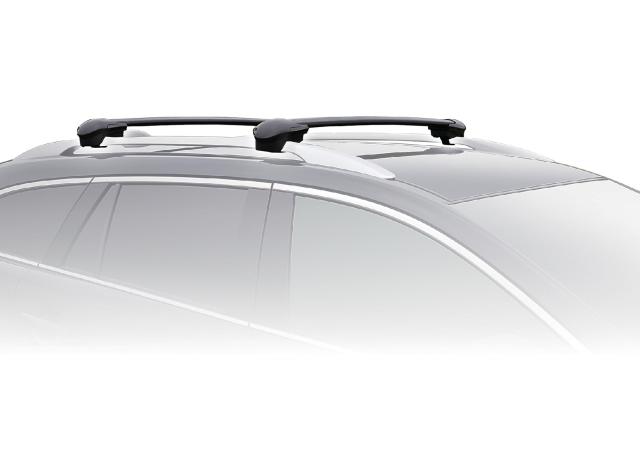 カーメイト(CARMATE) inno イノー ルーフキャリア 取付パーツ エアロベース用 ステー ルーフレール用 (BLACK) XS100_6