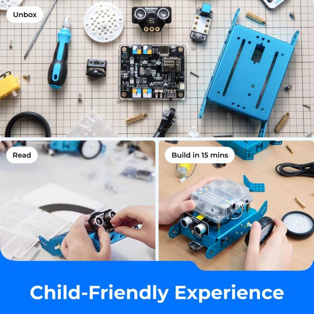 Makeblock mBot Kit STEM Education Arduino Scratch 2.0 Programmable Robot Kit for Kids to Learn Coding - English Version_3