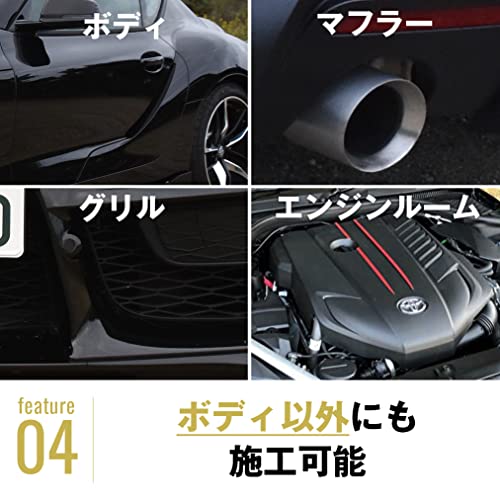 ピカピカレイン PREMIUM ( プレミアム ) ガラス コーティング剤 滑水性【 高耐久 滑水 大容量 25ml 】 自動車用 ボディ 汚れ 洗車 水 ワ_5