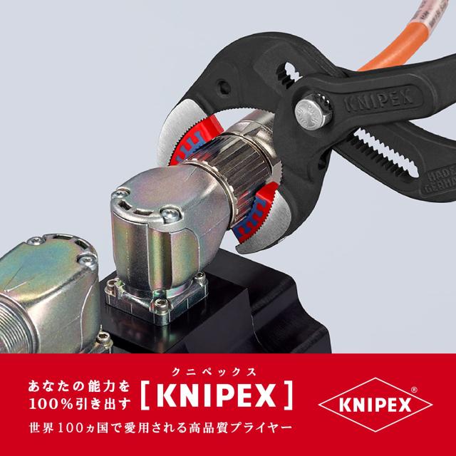 クニペックス KNIPEX 8111-250 パイププライヤー(プラスチックアゴ付)(SB)_1