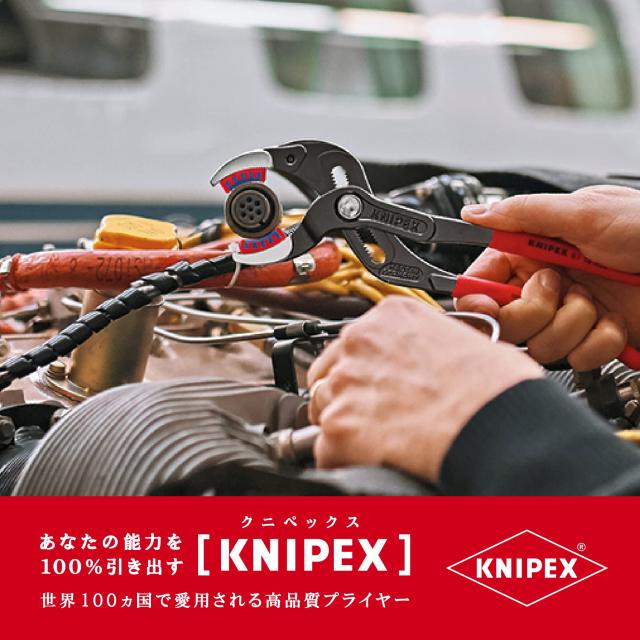 クニペックス KNIPEX 8111-250 パイププライヤー(プラスチックアゴ付)(SB)_3