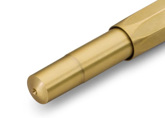 Kaweco カヴェコ 万年筆 M 中字 ブラス スポーツ BRFP-BR 正規輸入品_4