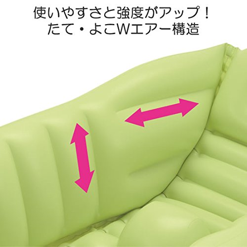 リッチェル ふかふかベビーバス W グリーン 新生児~6カ月の通販はau 
