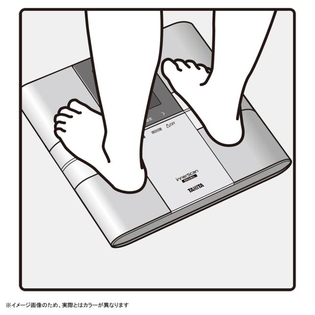 タニタ デュアルタイプ体組成計 インナースキャンデュアル レッド RD-501-RD_1