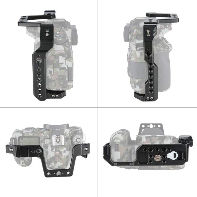 NICEYRIG CANON 90D/80D/70D専用ケージ 拡張カメラケージ NATO Rail 軽量 取付便利 耐久性 DSLR 装備 Canon 90D/80D/70D対応 動画撮影 撮_3