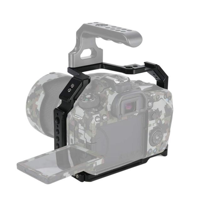 NICEYRIG CANON 90D/80D/70D専用ケージ 拡張カメラケージ NATO Rail 軽量 取付便利 耐久性 DSLR 装備 Canon 90D/80D/70D対応 動画撮影 撮_7