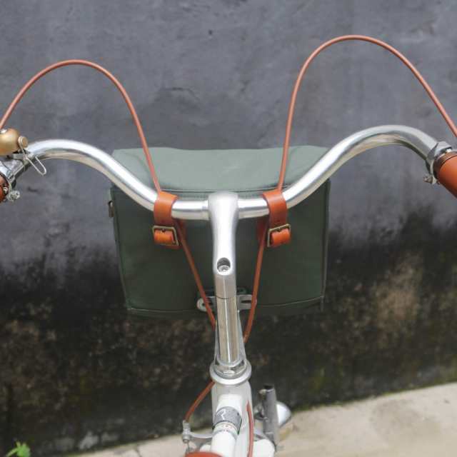 TOURBON ハンドルバーバッグ 自転車 簡単装着 サイドバッグ