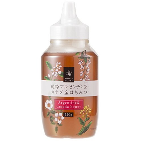 日新蜂みつ 如何にもアルゼンチン＆カナダはちみつ 720×6本