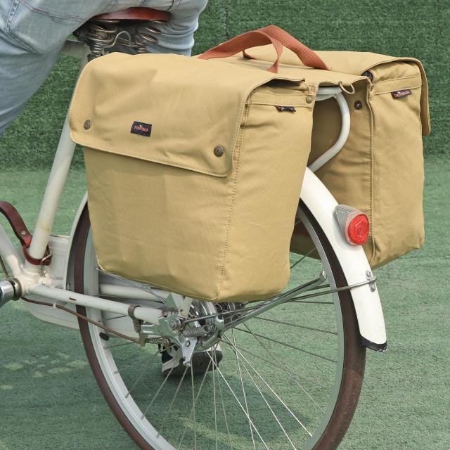 TOURBON 自転車 リアバッグ 複数の仕切り パニアバッグ 大容量