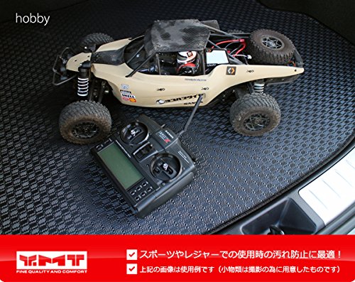 YMT デリカD5 ラバー製ロングラゲッジマット(ラゲッジフック用の