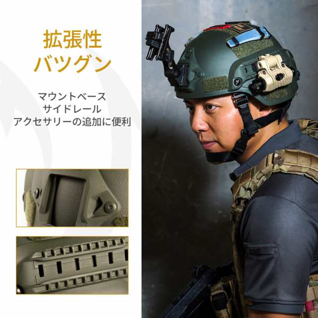 ONETIGRIS OneTigris サバゲー用ヘルメット 米軍風レプリカ ヘルメット