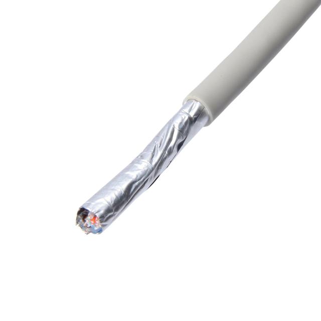 (まとめ) サンワサプライSTPエンハンスドカテゴリ5 単線ケーブル ライトブルー 3m KB-STP-03LBN 1本 〔×10セット〕 サンワサプライ STPカテゴリ5ケーブルのみ(単線用) 100m ライトグレー