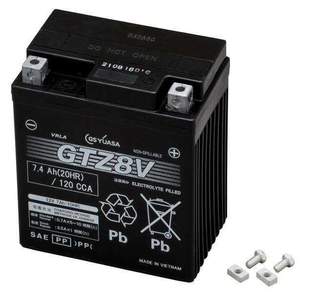 GSユアサ GTZ8V シールド型 バイク用バッテリー [ 液入充電済 ] 【 ジーエス ユアサ 】