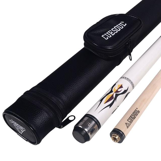 Cuesoul 58”19oz 2ピースメープルビリヤードプールキュースティック U101+CASE_2