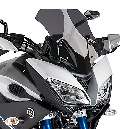 Puig(プーチ) レーシングスクリーン(RACING-SCREEN) ダークスモーク YAMAHA MT-09 TRACER (15-) puig-7645F