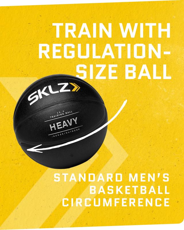 スキルズ(SKLZ) バスケットボール ブラック 1.4kg ヘビーウエイト