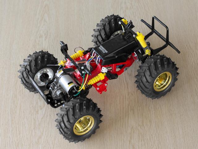 タミヤ 1/10 電動RCカーシリーズ No.618 モンスタービートル 2015 オフ