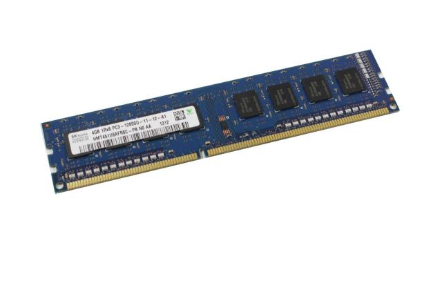 hynix PC3-12800U (DDR3-1600) 4GB 240ピン DIMM デスクトップパソコン