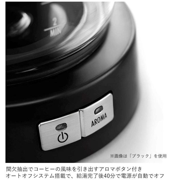 デロンギ(DeLonghi) ドリップコーヒーメーカー 0.65L ホワイト アクティブシリーズ ICM14011J-W_3