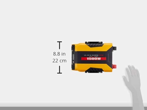BAL ( 大橋産業 ) DC/ACインバーター 矩形波 DC12V車専用 定格出力:1500W 2807