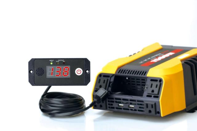 BAL ( 大橋産業 ) DC/ACインバーター 矩形波 DC12V車専用 定格出力:1500W 2807