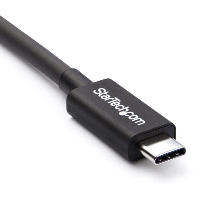 StarTech.com Thunderbolt 3 20Gbps USB-C ケーブル 2m サンダーボルト/ USB/ DisplayPort に対応 TBLT3MM2M_6