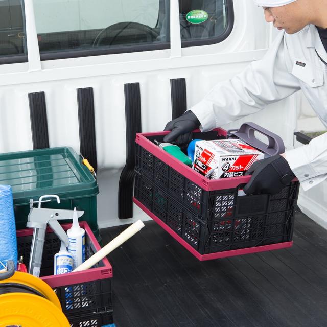 エーモン(amon) 軽トラック・商用バン用品 荷台保護プロテクター 約53×535mm・厚さ約21mm・4本入 6220_4