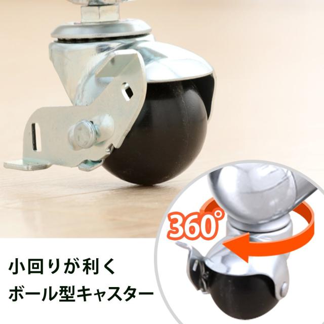 アイリスプラザ ハンガーラック 2段 耐荷重86kg ブラック CW3001-78 パイプハンガー_7
