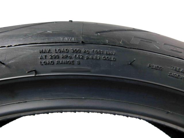 ピレリ オートバイ用 DIABLO ROSSO III リア 150/60 ZR 17 M/C 66W チューブレスタイプ (TL) バイクタイヤ 二輪用 2635300 1本 PIRELLI_4