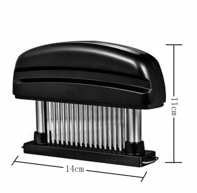 ウォームタイム（Warm time）肉筋切り器 ミートテンダライザー 肉たたき お肉が柔らかくなる 48刃 洗浄用ブラシ付きの通販はau PAY  マーケット - Ｅ４Ｌｉｆｅ | au PAY マーケット－通販サイト