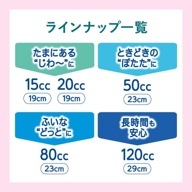 ロリエ さらピュア ふんわりタイプ 120cc 長時間・夜用 ロング吸水ナプキン 16枚入×16パック（1ケース）花王 KO ロリエ さらピュア 吸水ナプキン ふんわりタイプ 夜用ナプキンサイズ