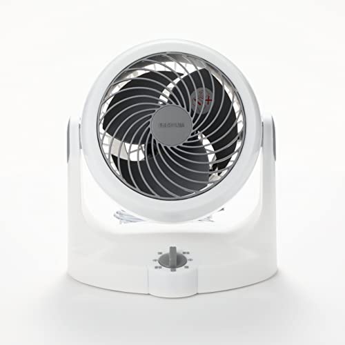 アイリスオーヤマ サーキュレーター 扇風機 静音 首振り固定 8畳 パワフル送風 ホワイト PCF-HD15N-W_8