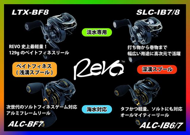 AbuGarcia (アブガルシア) REVO ALC BF7ーL 左巻き ベイトリール