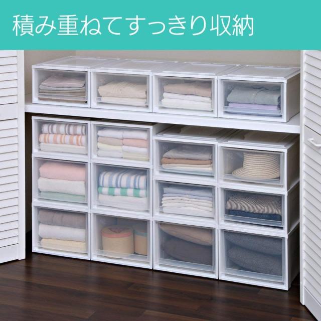 【3個セット】アイリスオーヤマ 収納ケース 引き出し クローゼット 圧倒的高コスパ 幅39×奥行50×高さ29.7cm ウォークインクローゼット_6