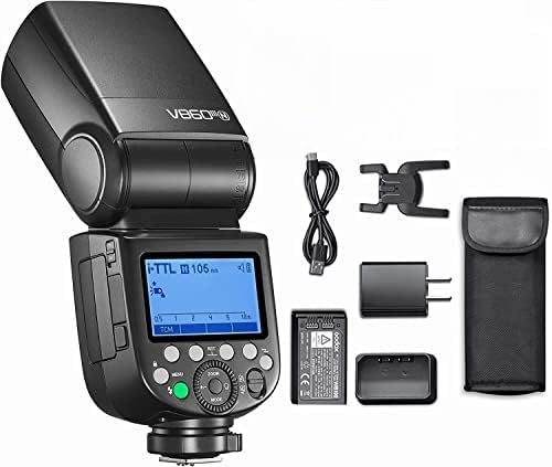 【GODOX正規代理店】GODOX V860III-N カメラフラッシュ 2.4G GN60 1/8000S TTL HSS 高速同期 Nikon D800 / D700 / D7100 / D7000 / D5200