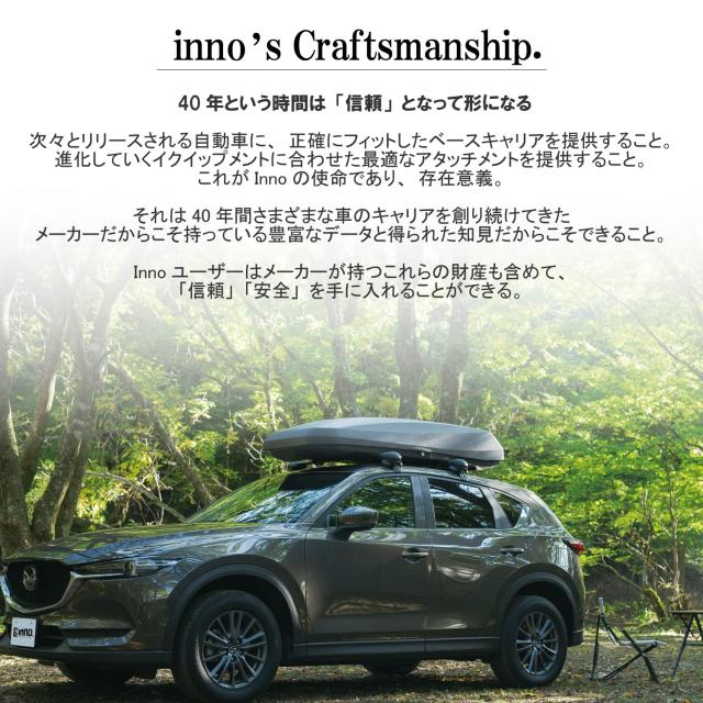 カーメイト(CARMATE) ルーフキャリア inno スクエアーベース