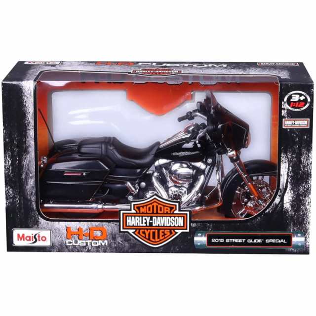 マイスト Maisto 1/12 ハーレー ダビッドソン Harley Davidson 2015 ブラック Black Street Glide  Special オートバイ Motorcycle バイクの通販はau PAY マーケット - KiraKira Market | au PAY  マーケット－通販サイト