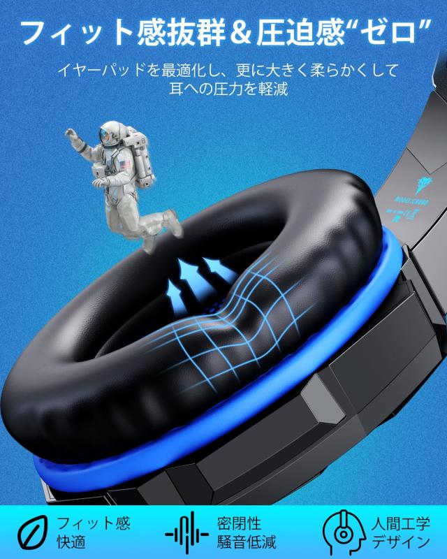 ゲーミングヘッドセット ps4 ヘッドセット ゲーミングヘッドホン全効能 密閉型 Amazon.co.jp: ゲーミングヘッドセット【2.4G USB/Type-c