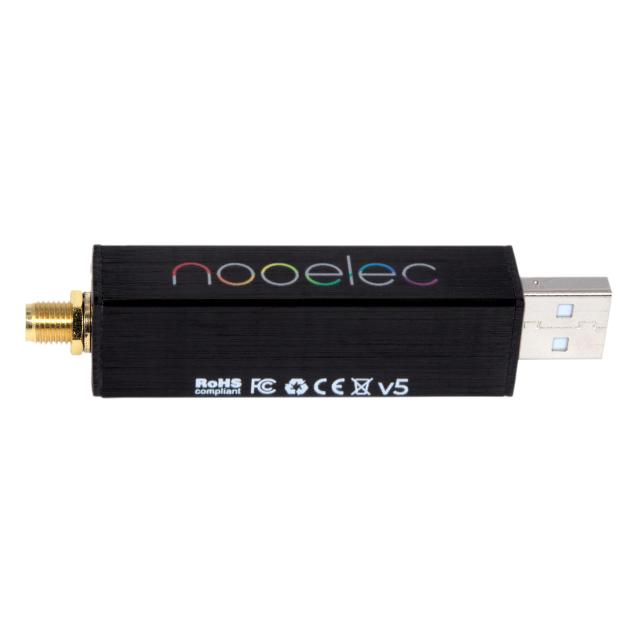 Nooelec RTL-SDR v5 SDR - NESDR SMArt HF/VHF/UHF (100kHz-1.75GHz) ソフトウェア無線。 プレミアム RTLSDR、0.5PPM TCXO、SMA 入力、ア