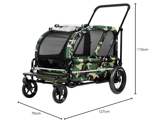 AirBuggy for Pet(エアバギーフォーペット) キャリッジセット カモフラージュ_8